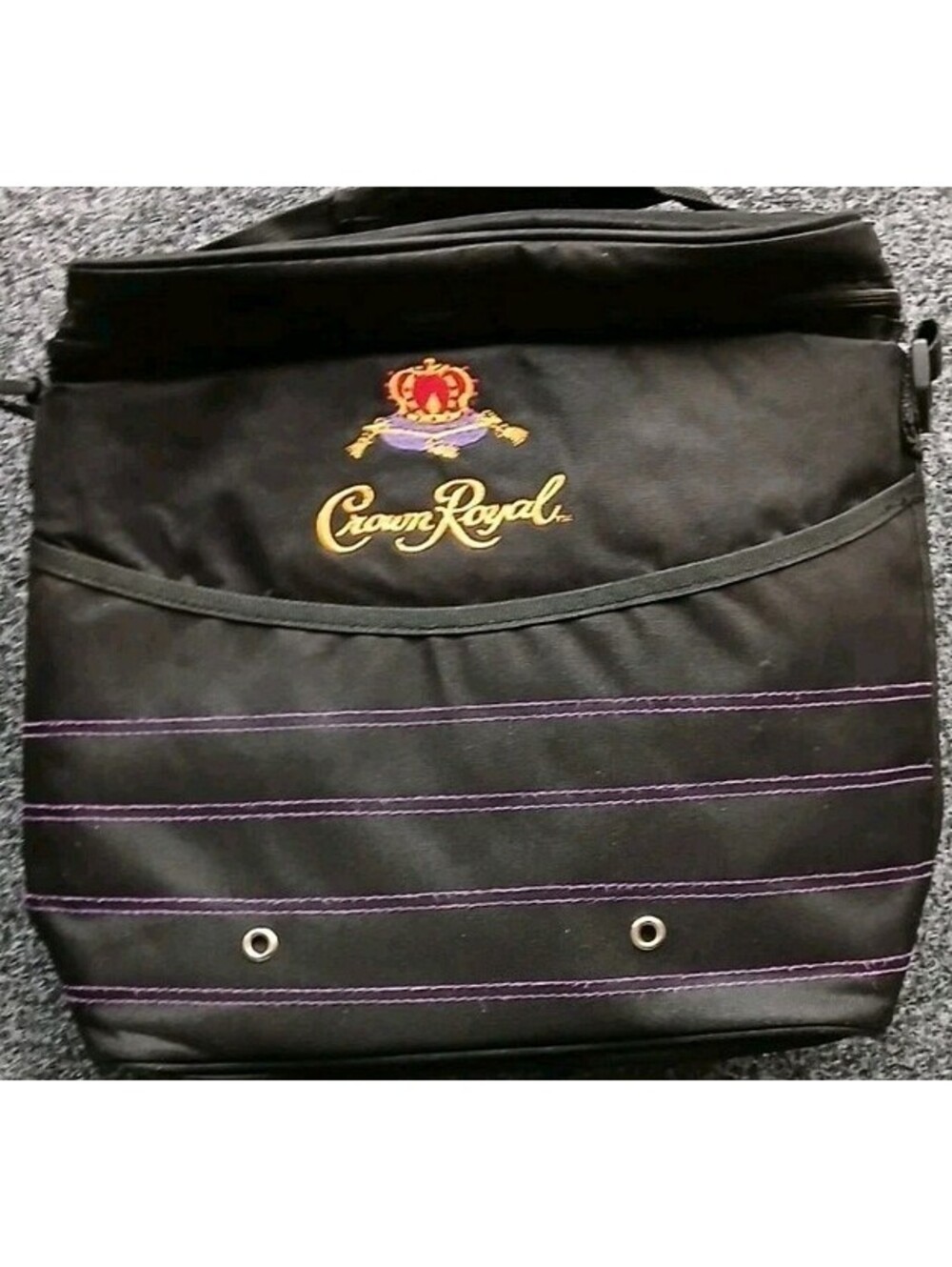 Crown Royal - Insulated Soft Sided Cooler Bag - Shoulder Strap 14"×6"×13"